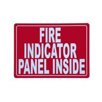 PVC Fire Indicator Panel Sign | Durable Material | Clear Visibility | Easy Installation by Firebox
