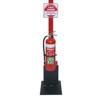 Portable Fire Extinguisher Stand | 2.2m Height | Durable Powder-Coated Steel & Aluminium | Single Stand Design by Firebox