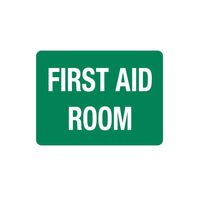 Large First Aid Room Sign | UV-Protected PVC | High Visibility | 600mm x 450mm by Firebox