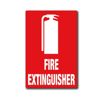 Extinguisher Location Sign | UV-Resistant PVC | Clear Indication | 225mm x 150mm by Firebox