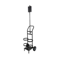 Dual Extinguisher Trolley | Twin Holder for 2 x 9kg Extinguishers | Durable Polyurethane Wheels | Fire Safety by Firebox