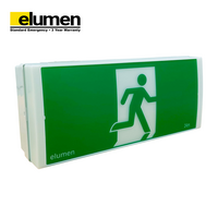 Wall Mount Diffuser for LED Wide Body Exit | Surface Mounting | Durable Polycarbonate | 24m Viewing Distance by Firebox