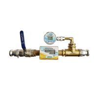 Digital Fire Hose Reel Flowmeter | 0-1200 Litres/Minute | Ultrasonic Accuracy | Brass Construction by Firebox