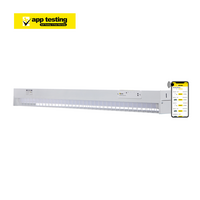 LED Emergency Batten with Wire Guard | 4000lm Output | Tri-Colour 3000K/4000K/5000K | Surface Mount by Firebox