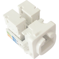 Data and Telephone Socket Mech | RJ45 Connectivity | Ideal for Residential & Commercial Use | Dexton