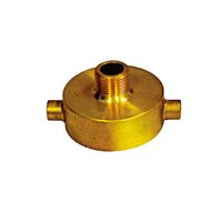Brass Fire Hose Adaptor | 65mm Female NSW Thread | 25mm BSP Male | Durable Construction by Firebox