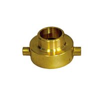 Brass Fire Hose Adaptor | 65mm Female NSW Thread | 50mm BSP Male | Durable Construction by Firebox