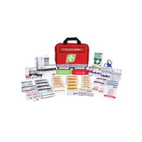 Electrical Workers First Aid Kit | 50 Adhesive Strips & Antiseptic Spray | BONUS Wall Mount Bracket | Soft Pack by Firebox