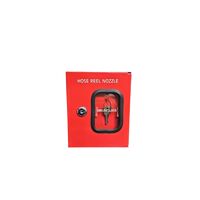 Hose Reel Nozzle Lock Box | Metal Powder-Coated | UV Protected | Secure Access by Firebox