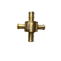 Copper Alloy Tail Coupling 65mm BI x 38mm | Durable & Corrosion Resistant | Compatible with 38mm Lay Flat Hose by Firebox