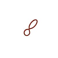 Figure 8 Nozzle Retainer Metal Ring | Durable Steel Construction | Pack of 100 | Quell Style by Firebox