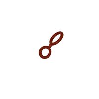Nylon Figure 8 Retainer | Durable Nylon Material | Pack of 100 Units | Hose Reel Spare Part by Firebox