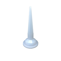 Sausage Nozzles for 600ml Sealant | Clear Colour | Pack of 1 | Firebox