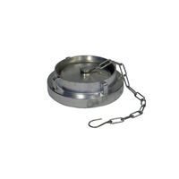 25mm Alloy Storz Blanking Cap with Chain | Durable Material | Fire Hose Protection by Firebox