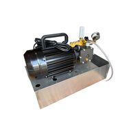 Electric Pressure Test Pump with Base | 0-50 Bar | 10 l/min Flow Rate | 1600W Power by Firebox