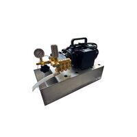 Electric Pressure Test Pump with Base | 0-50 Bar | 10 l/min Flow Rate | 1600W Power by Firebox