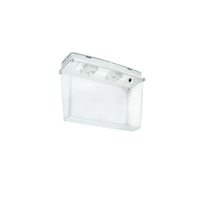 Weatherproof Exit Light Enclosure | IP65 Rated | Durable Plastic | Single Unit Design by Firebox