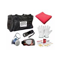 Bushfire Emergency Safety Kit | Anti-Fog Goggles & Fire Blanket | First Aid & Respiratory Protection | Firebox