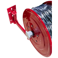 Swing Arm Fire Hose Reel 36m x 19mm | Metal Drum & Stainless Steel Waterway | Durable Design by Firebox
