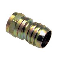 RG6 Crimp Connectors 10 Pack | Durable Design | Easy Installation by Matchmaster