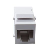 Cat5E Keystone Coupler RJ45 | High-Speed Data Transfer | Easy Installation by Unbranded