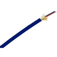 Fibre 6 Core OM4 Indoor/Outdoor Cable | LSZH Jacket | Riser Rated | Blue by MSS