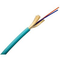 Fibre 2 Core OM3 Indoor/Outdoor Riser Cable | Aqua LSZH Jacket | High Performance & Flexible by MSS