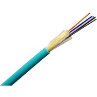 Fibre 6 Core OM3 Indoor/Outdoor Riser Cable | Aqua LSZH Jacket | High Performance | Flexible Design by MSS
