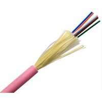 Fibre 6 Core OM3 Indoor/Outdoor Riser Cable | LSZH Jacket | Pink by MSS