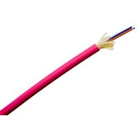 Fibre 6 Core OM4 Indoor/Outdoor Cable | LSZH Jacket | Erika Violet by MSS