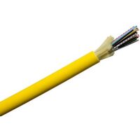 Fibre Optic Cable 24 Core Singlemode | Indoor/Outdoor Riser | LSZH Jacketed | Yellow by MSS