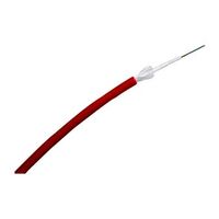 Fibre 6 Core Singlemode Fire Rated Cable | LSZH Jacket | Red Mono Tube by MSS