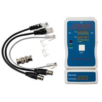Cable Tester for LAN, USB, RJ12, RJ11 & BNC Coaxial | Versatile Connectivity | Easy-to-Use Design by Matchmaster