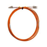 Fibre Patch Lead LC-LC OM4 | 1 Metre Length | Orange LSZH | 2mm Duplex by MSS