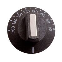 Temperature Control Knob 50mm | 60-200°C Range | Durable Design by K104