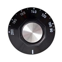 Knob 50mm for 90-200°C Temperature Control | Durable Design | Easy Grip by Unbranded
