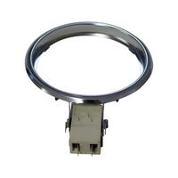 Trim Ring and Socket 145mm | Compatible with Chef | Durable Design | Easy Installation by Chef