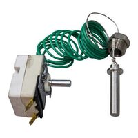 Thermostat 16A 240V | 31-94°C Range | SPST Design | 1520mm by Unbranded