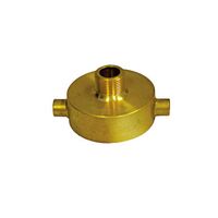 Brass Hose Adaptor 65mm Female QRT to 25mm BSP | Durable & Corrosion Resistant | Firefighting Applications by Firebox