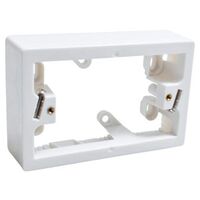 Wall Mount Block 35mm | Durable White Finish | Easy Installation by BrandName