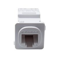Cat6 RJ45 Clipsal Style Connectors | 50 Pack | White by Jack