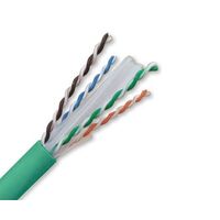 Ethernet Cable Category 6A U-UTP | Green LSZH | High Speed & Low Smoke | Flexible Design by Matchmaster