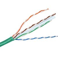 Ethernet Cable Category 6 U-UTP | 305M Length | Green Color | High-Speed Data Transfer by Matchmaster