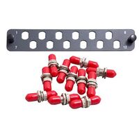 Flat Coupler Panel Kit 12F ST MM | Includes Thru Adaptor | Easy Installation by Matchmaster