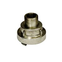 BSP Male Storz Adaptor 25mm x 19mm | Durable Aluminium | Secure Connection | Compatible with Storz Systems by Firebox