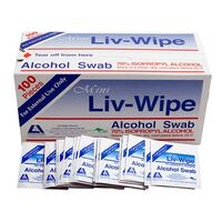 Isopropyl Alcohol Wipes | 100 Pack | Antibacterial & Convenient | Portable by CleanPro