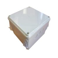 Adaptable Box PVC With Knockouts 150 x 150 x 50mm Grey