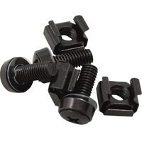 Cagenut M6 Black 40 Pack | Durable Steel | Corrosion Resistant | Easy Installation by Cagenut