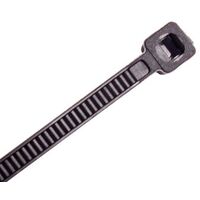 Cabac Nylon 66 Cable Tie 200 x 2.5mm UV Black