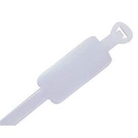 Cabac Nylon 66 ID (Identification) Cable Tie 200 x 4.6mm Natural